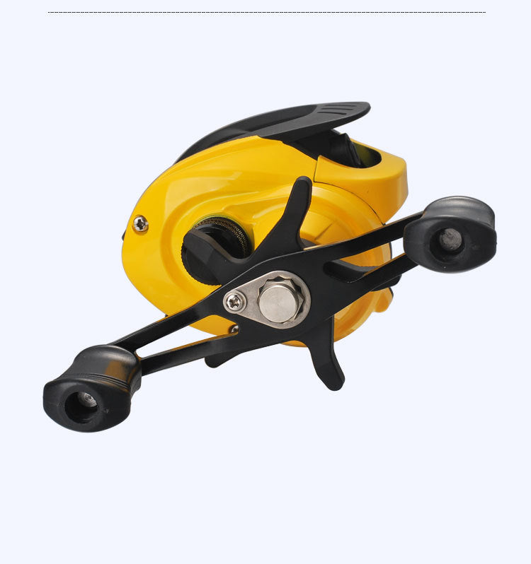 Small Yellow Water Drop Wheel Luya Fishing Reel