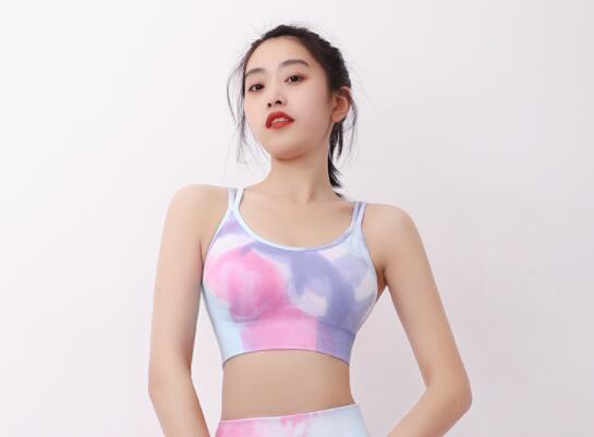 New Trend Tie-Dye Yoga Sports Shorts High Waist Hips