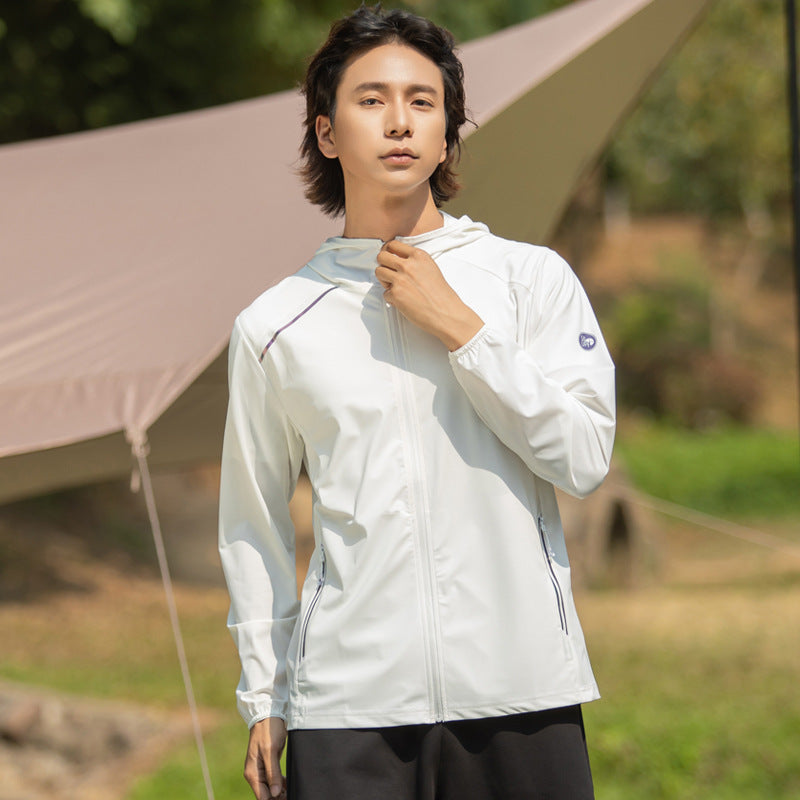 Women's Outdoor Skin Clothing Ice Silk UV Protection Sun-protective Clothing