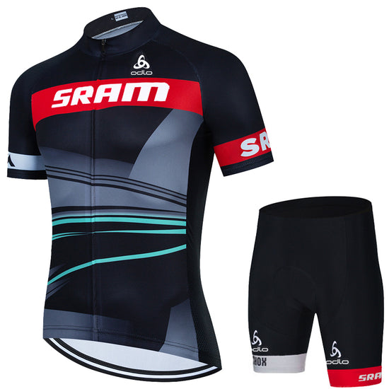 Outdoor Off-road Clothing Mesh Thin Top Short-sleeved Cycling Clothing