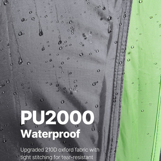 Pickup Truck Tent, Fit 6.4-6.7 Ft Truck Tents For Camping, Waterproof PU2000 2-3 Person Sleeping Truck Bed Tent With Double Layer Design Windows, Sturdy Truck Bed Camper Shell With Storage Bag