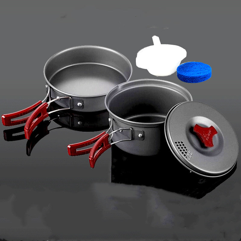 cookware pot set for camping