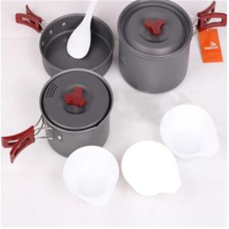 cookware pot set for camping