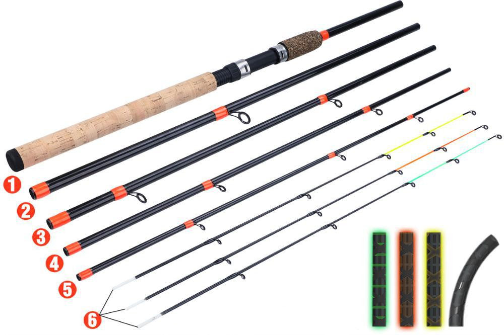 Portable fishing rod