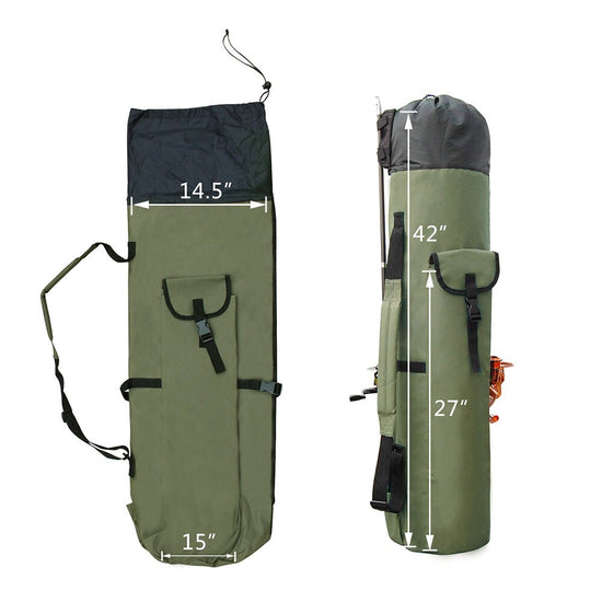 Fishing rod storage bag