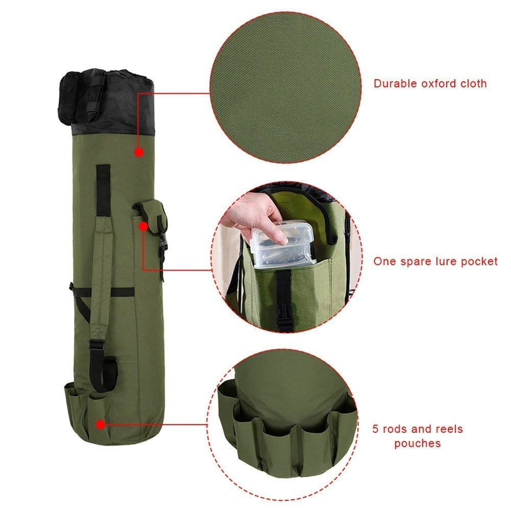 Fishing rod storage bag
