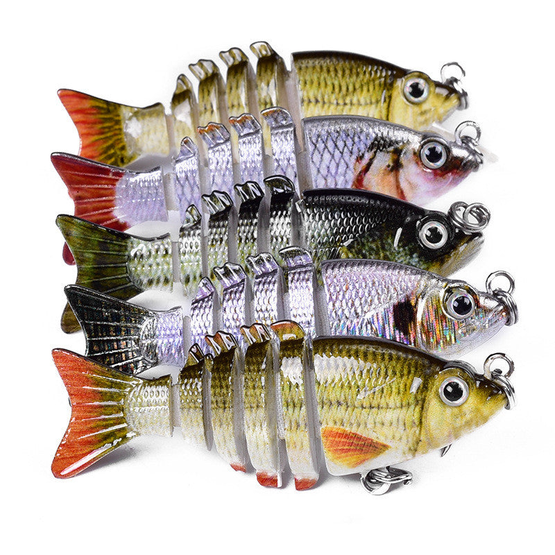 Bionic Lu Ya Bait, 6 section Simulation Bait
