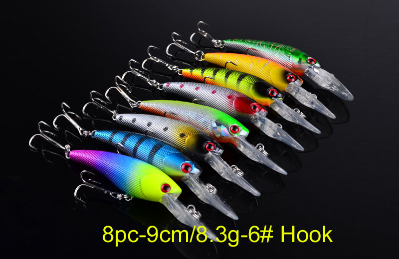 22PC Minoruya Bait Set 3 Types 22 Colors