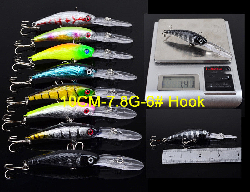 22PC Minoruya Bait Set 3 Types 22 Colors