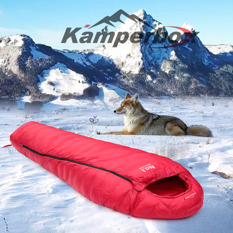 Kamperbox Sleeping Bag Camping Winter Sleeping Bag Ultralight