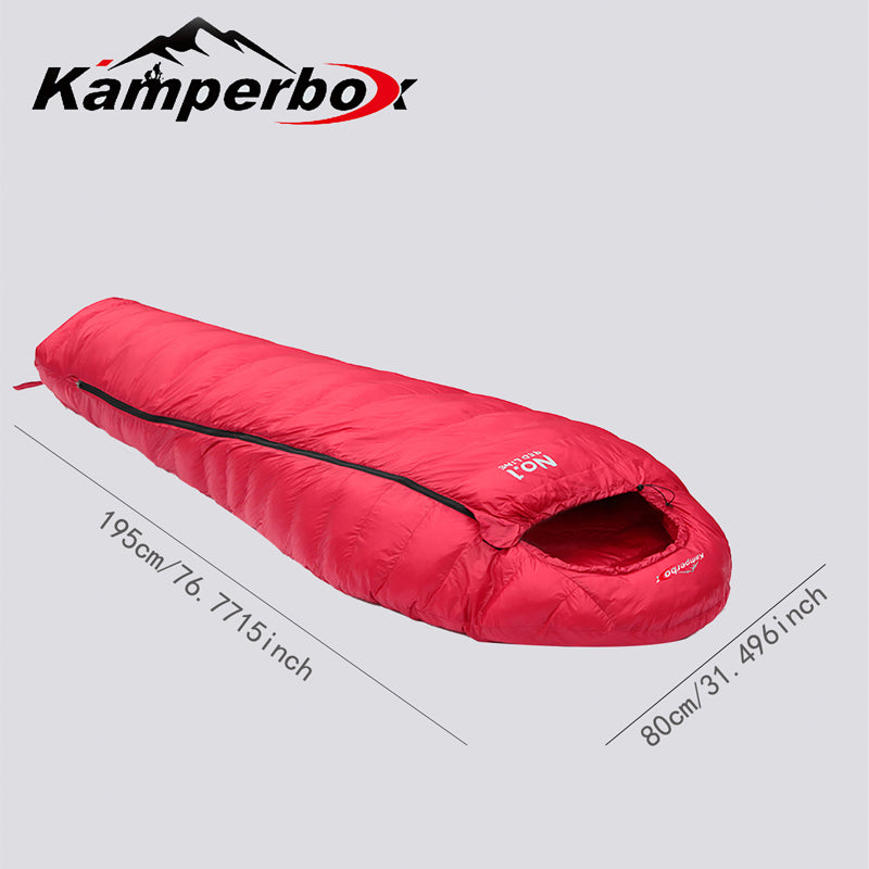 Kamperbox Sleeping Bag Camping Winter Sleeping Bag Ultralight