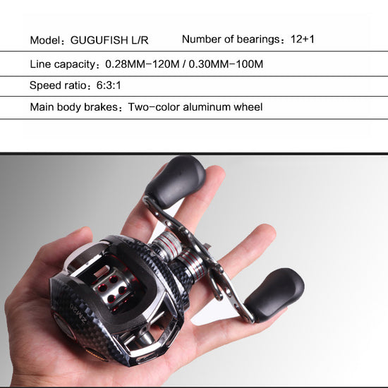 Raistar 6:3:1 Bait Cast reel