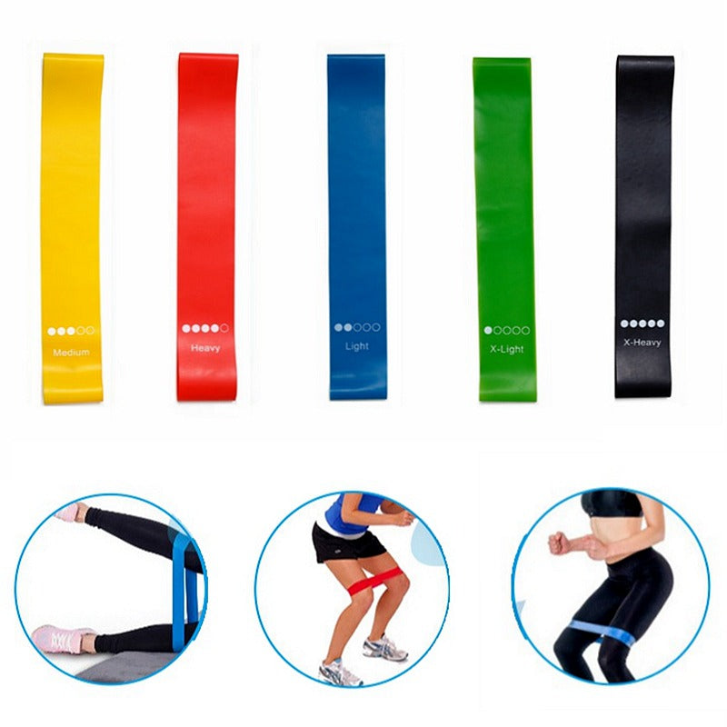 Yoga Resistance Bands 0.35mm-1.1mm