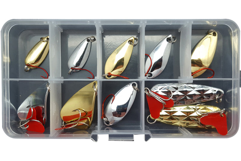 Freshwater and Saltwater spoon bait set