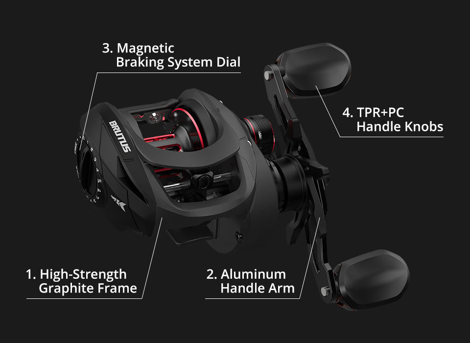 KastKing 7.2:1 Brutus bait casting reel