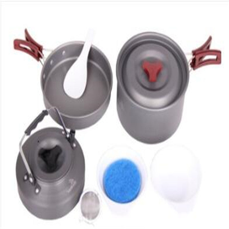 cookware pot set for camping