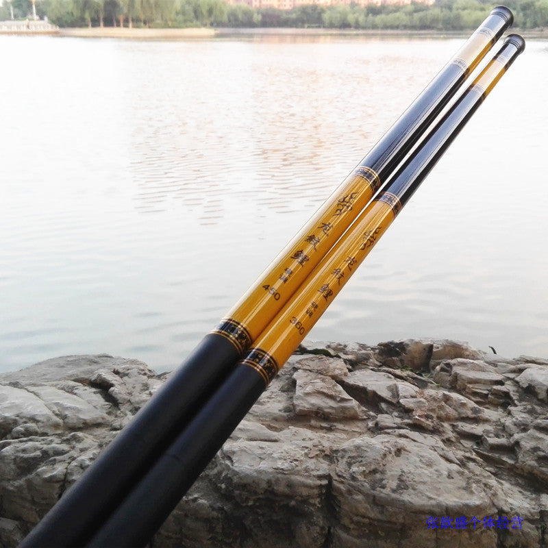 Dragon pattern fiberglass fishing rod