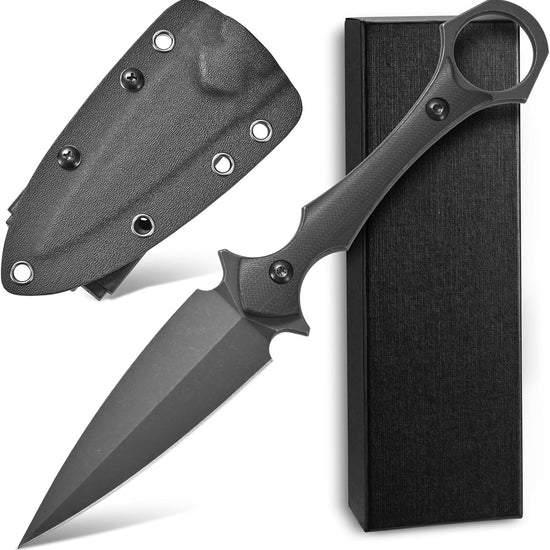 D2 Blade G10 Handle Outdoor Camping Fixed-blade Knife