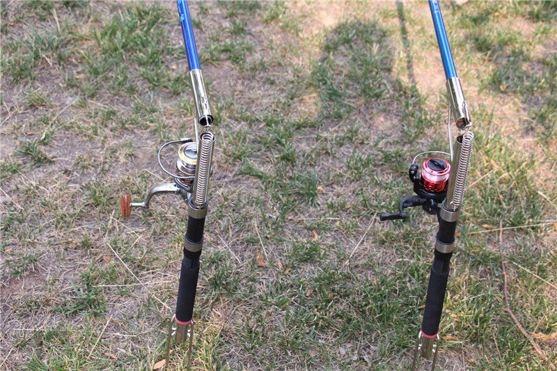 Automatic fishing rod fishing rod pole spring rod fishing rod support package supplies a full set