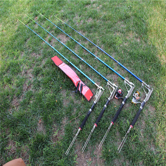 Automatic fishing rod fishing rod pole spring rod fishing rod support package supplies a full set