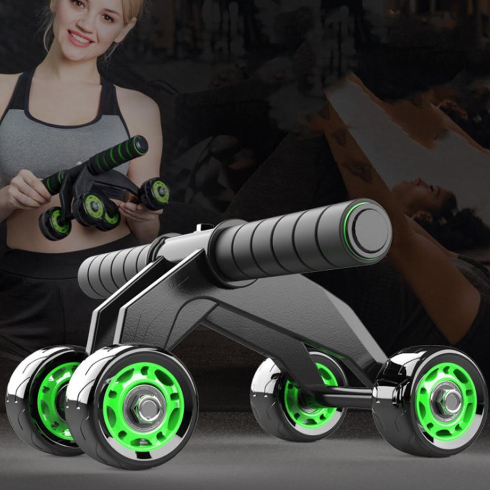 Four-wheeled Abdominal Roller Home Exercise Equipment