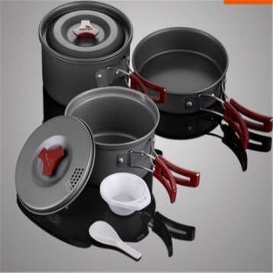 cookware pot set for camping