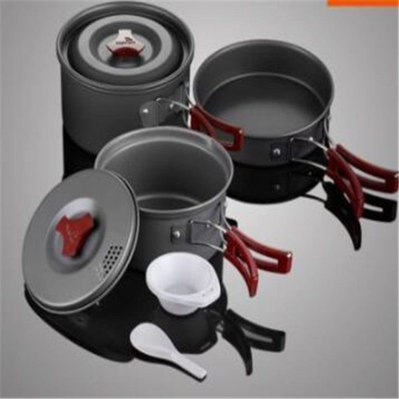 cookware pot set for camping