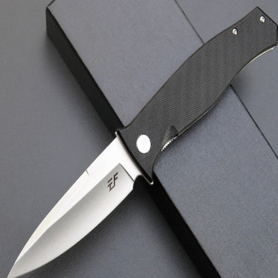 Folding Steel Blade Stainless Steel Handle Utility Knife