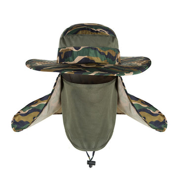 Camouflage card green