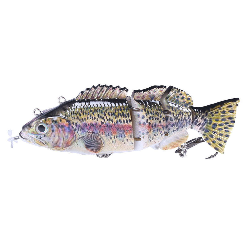 Luya Fake Lure Knotty Fish 15CM 54G Automatic Fish Usb Electric Bait