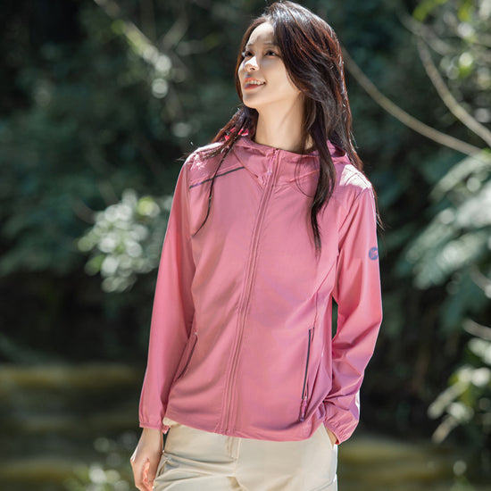 Women's Outdoor Skin Clothing Ice Silk UV Protection Sun-protective Clothing