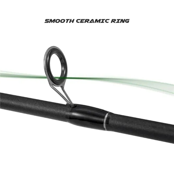 Multi-purpose Casting And Spinning Rod, Carbon Fiber Design, With Guide Ring, Ergonomic Handle, Suitable For Seawater, Light And Sensitive, Comfortable To Hold