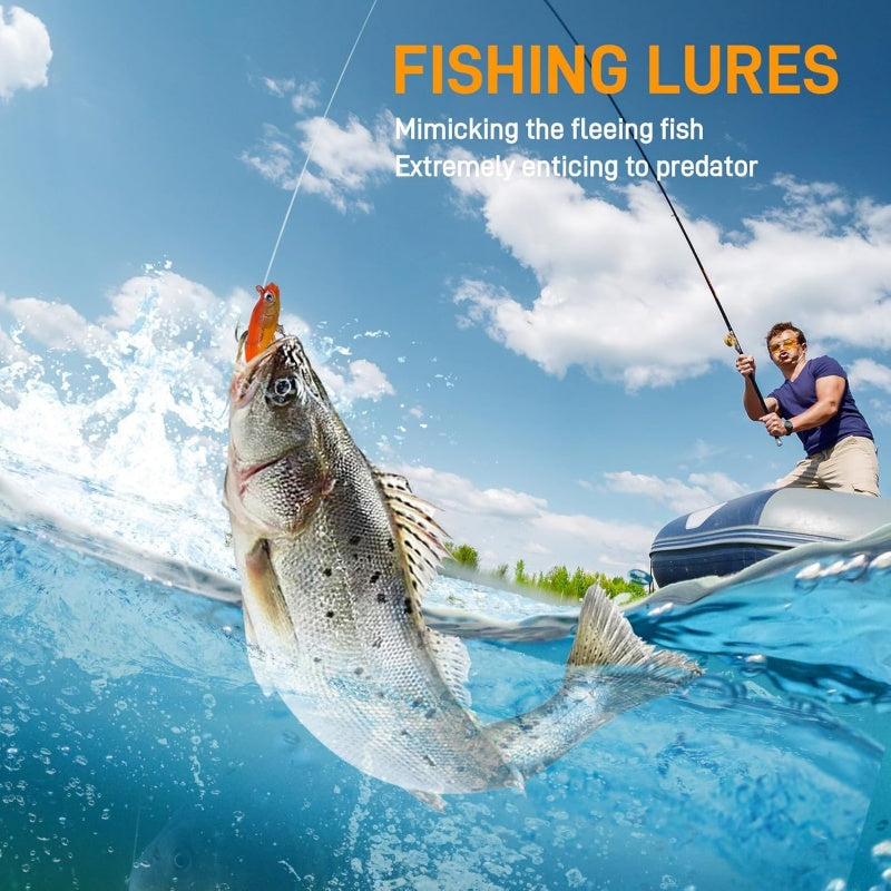 Christmas Countdown Calendar - 24 Day Fishing Lure Set For Adult Men And Teenage Boys - Christmas Surprise Gift