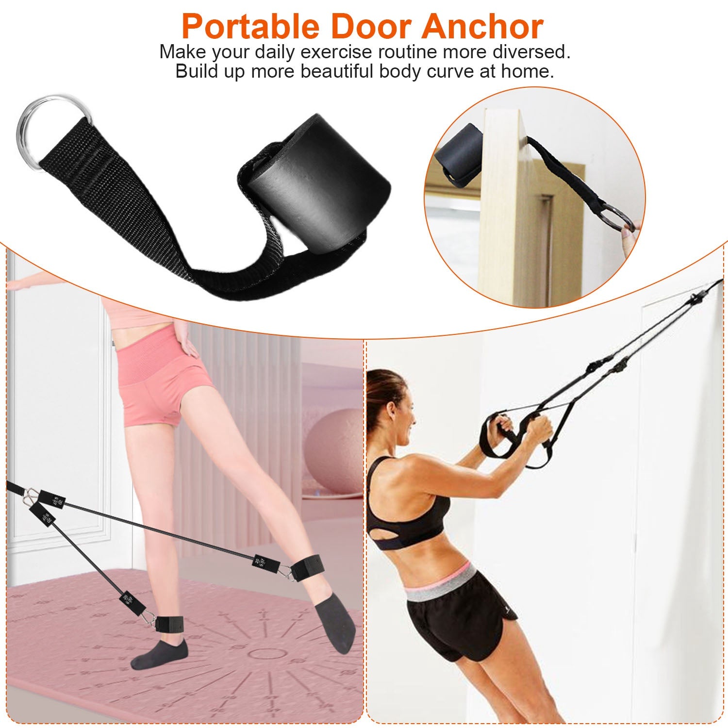 100LBS OR 180LBS Band Options - 1Pc Pilates Bar Kit Multifunctional Pilates Yoga Toning Bar Full Body Exercise Equipment Set