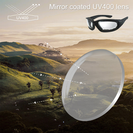 Cycling Sunglasses Chopper Outdoor Sports Glasses UV400 Protection for Fishing Driving Glasses Windproof