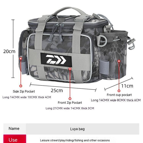 Multifunctional Waist Bag Crossbody Bag Large Capacity