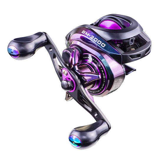 Colorful Strong Magnetic Brake Water Drop Fishing Reel