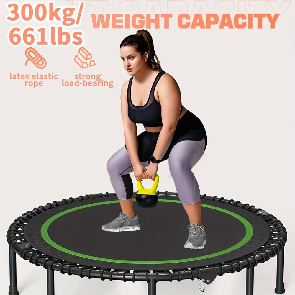 661 Lbs 40 Inch Mini Exercise Trampoline - Stable And Fun