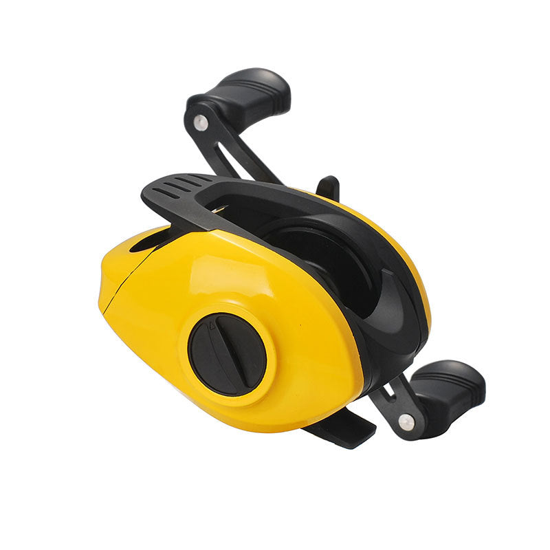 Small Yellow Water Drop Wheel Luya Fishing Reel