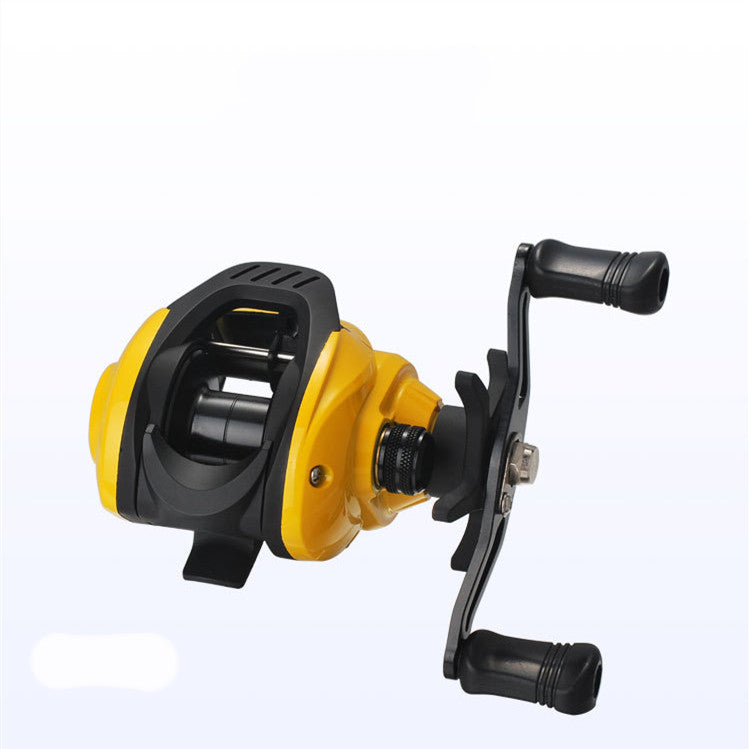 Small Yellow Water Drop Wheel Luya Fishing Reel