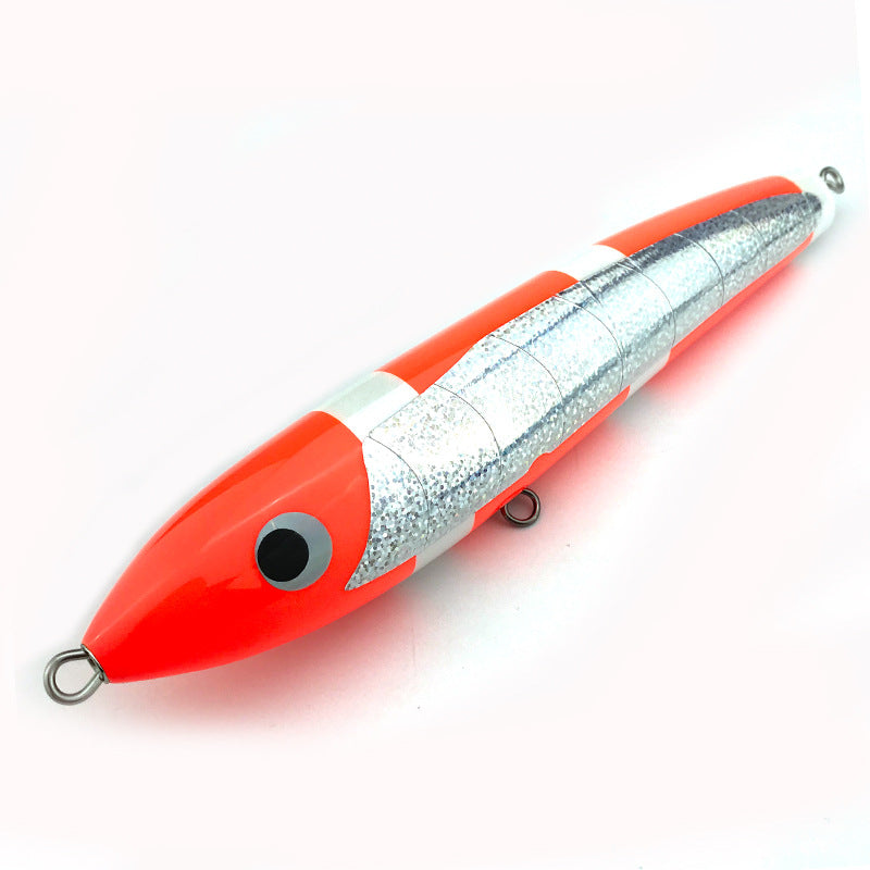 80g 90g Handmade Wood Saltwater Fishing Lure