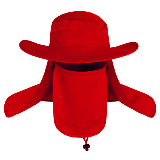 Fisherman's hat with 360 degrees sun, water and UV protection