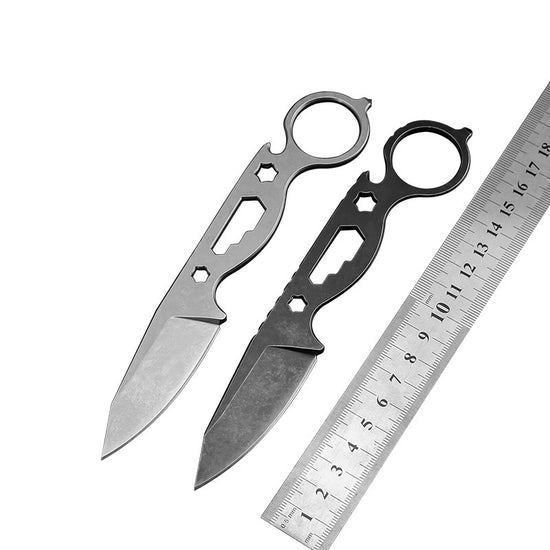 Wilderness Survival Small Straight Knife Hunting Knife Pocket Knife