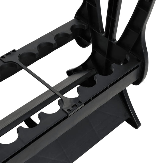 Rod Stand for 16 Fishing Rods, Black