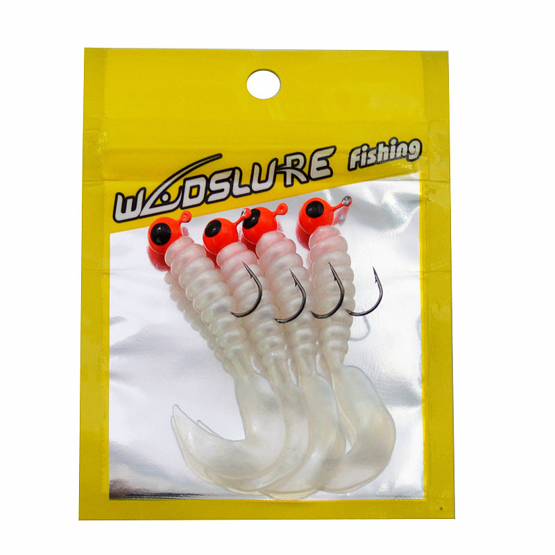 Soft Bait Bionic Lead Head Hook Fishing Tackle