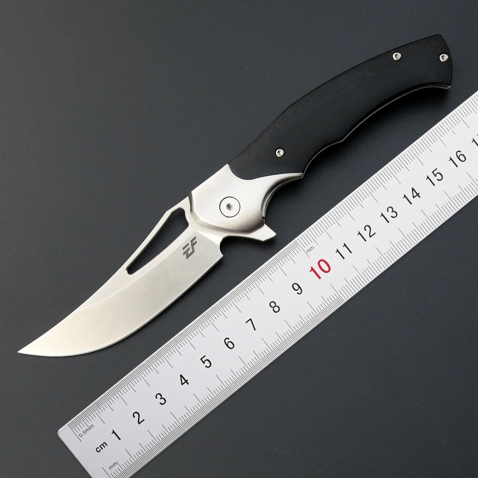 Folding Steel Blade Stainless Steel Handle Utility Knife