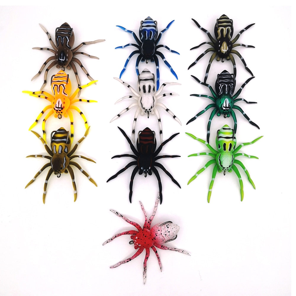 New Floating Spider Soft Bait, Simulation Bait, Alice Bass Bait