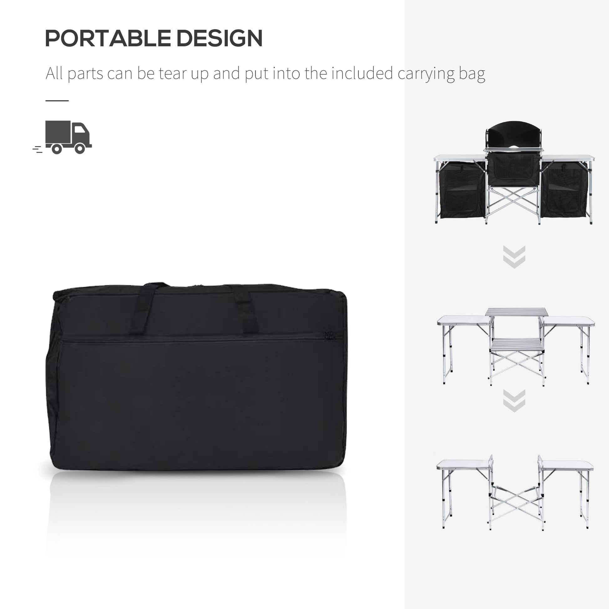 Camping Kitchen Table