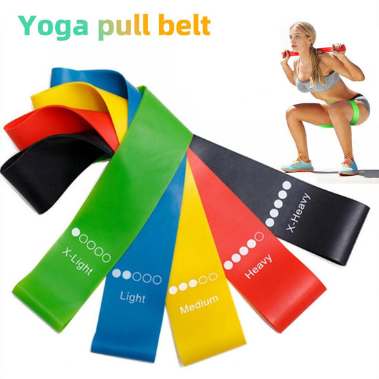 Yoga Resistance Bands 0.35mm-1.1mm
