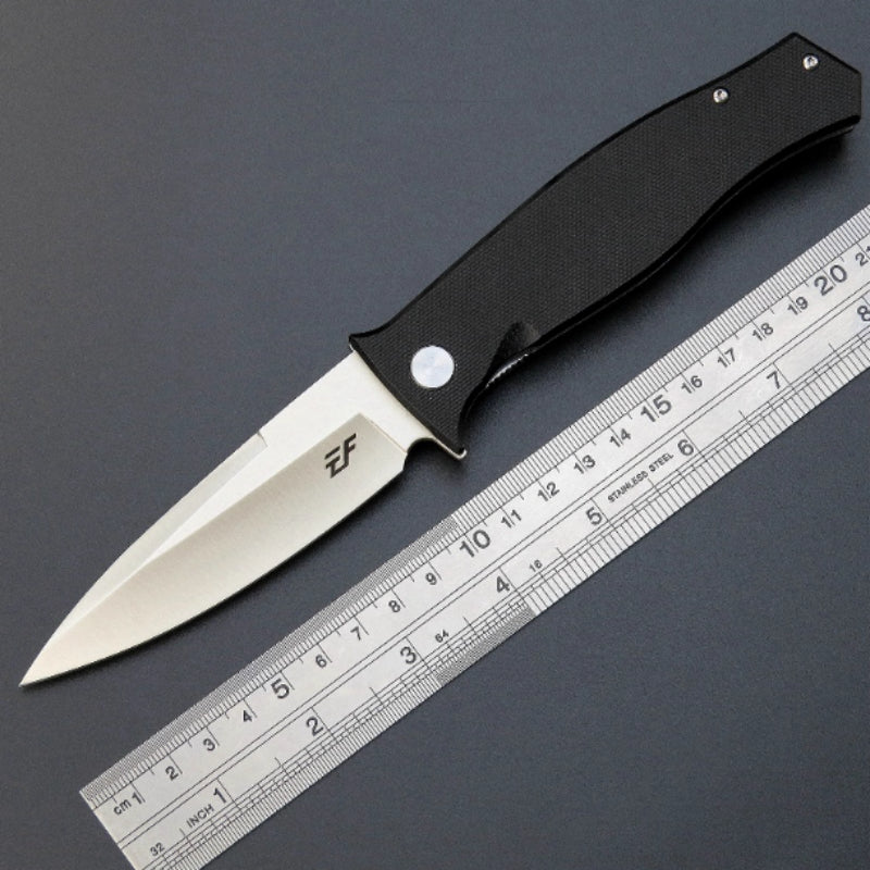 Folding Steel Blade Stainless Steel Handle Utility Knife